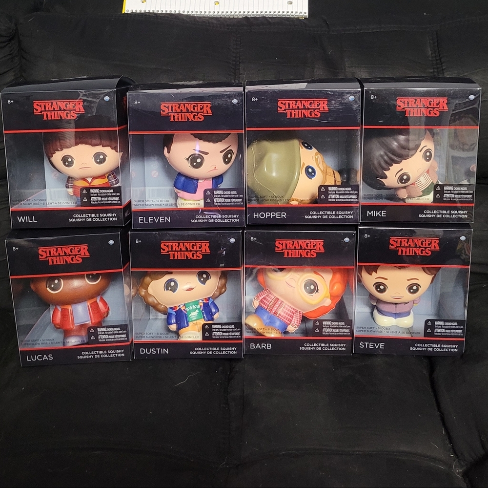 Stranger Things Squishy Set
